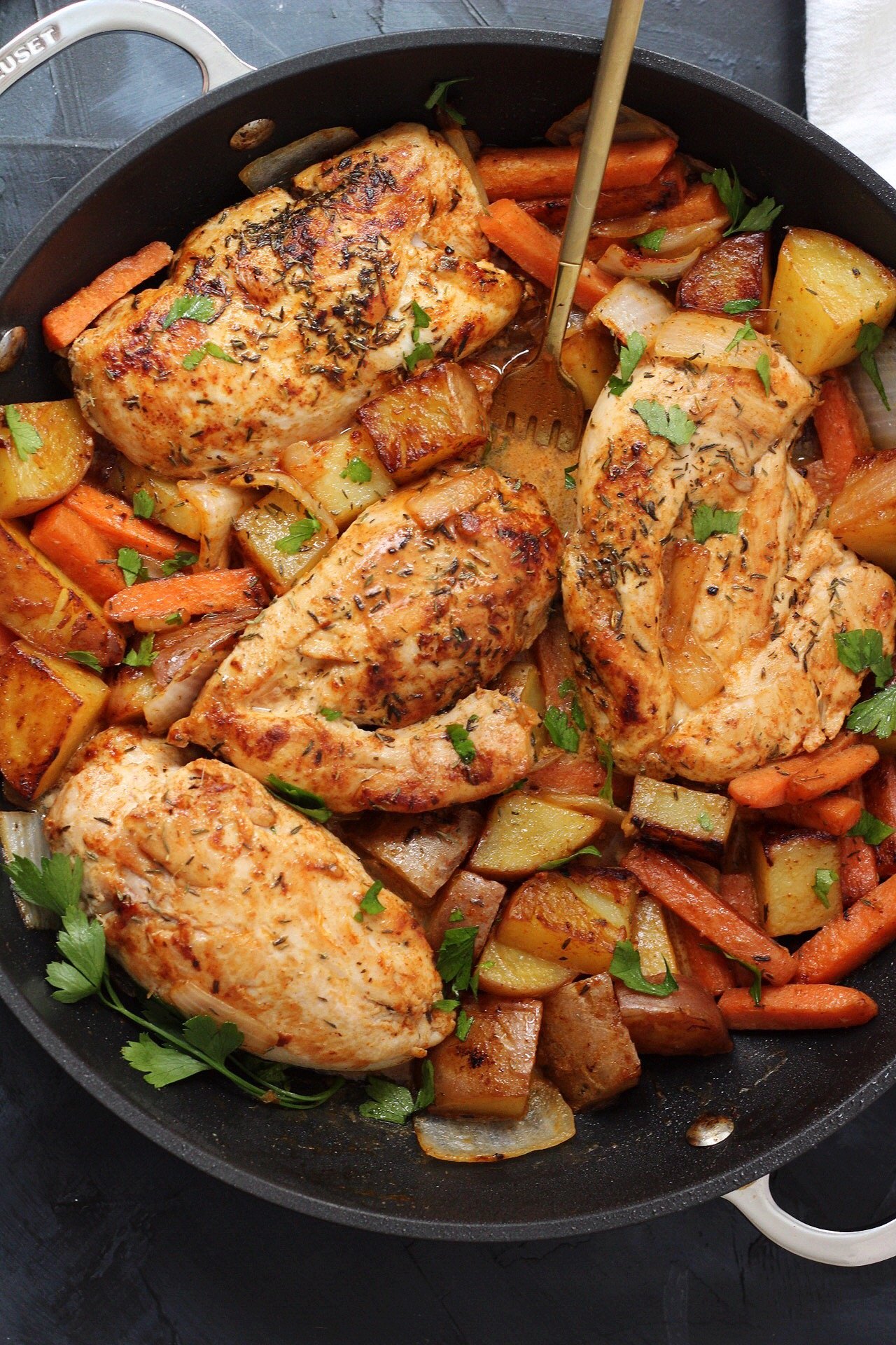 Creamy Paprika Chicken and Veggies: Paleo One Pot Recipe - Whole ...