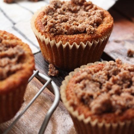 Paleo Cinnamon Muffins: Grain-Free & 25 Minutes