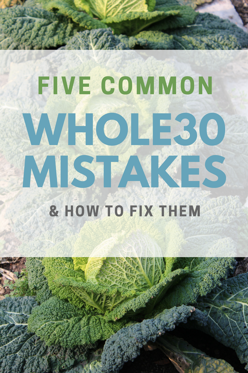 common whole30 mistakes