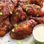 whole30 air fried bbq wings