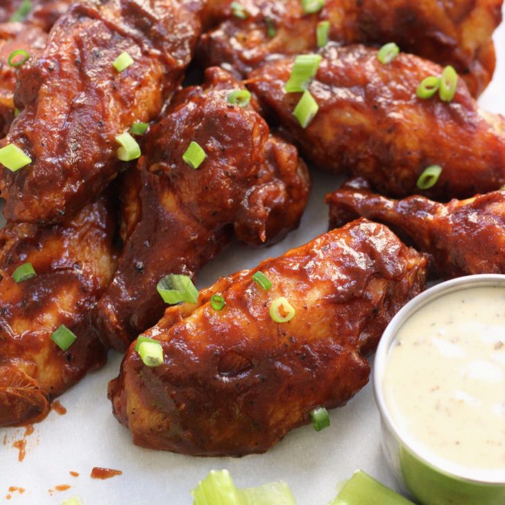 Air Fried BBQ Wings Whole30, Paleo, LowCarb! Whole Kitchen Sink