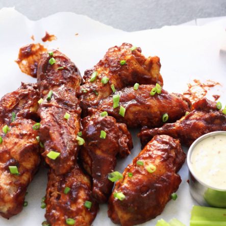 Air Fried BBQ Wings: Whole30, Paleo, Low-Carb!