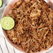Paleo Instant Pot Carnitas (Whole30, Gluten-Free) with Slow Cooker Instructions