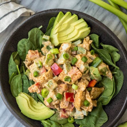 Taco Chicken Salad: Paleo, Whole30, Keto