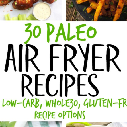 30 Paleo Air Fryer Recipes (Whole30, Gluten Free, Dairy Free)