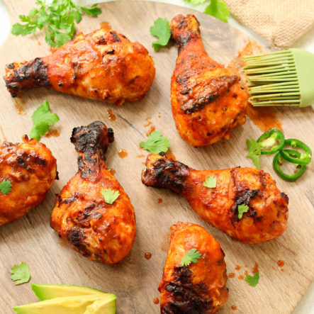 Fiesta Whole30 Chicken Drumsticks & Paleo Homemade Taco Sauce