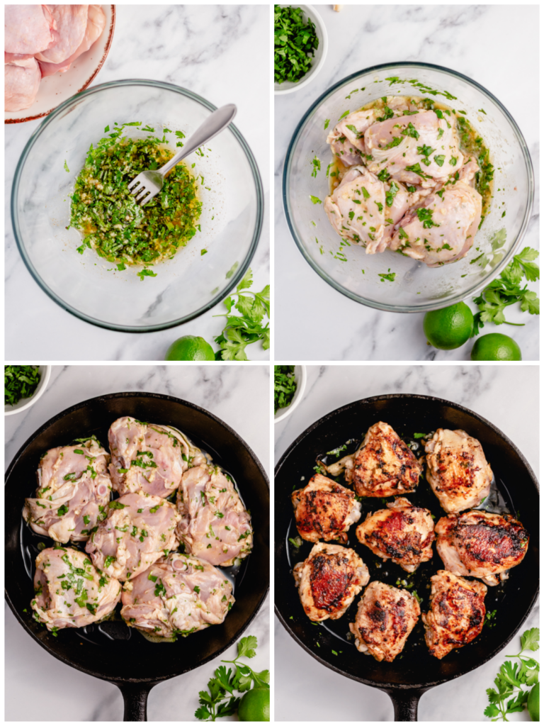 Crispy Cilantro Lime Chicken Thighs (Whole30, Paleo, Keto, GF) Whole Kitchen Sink