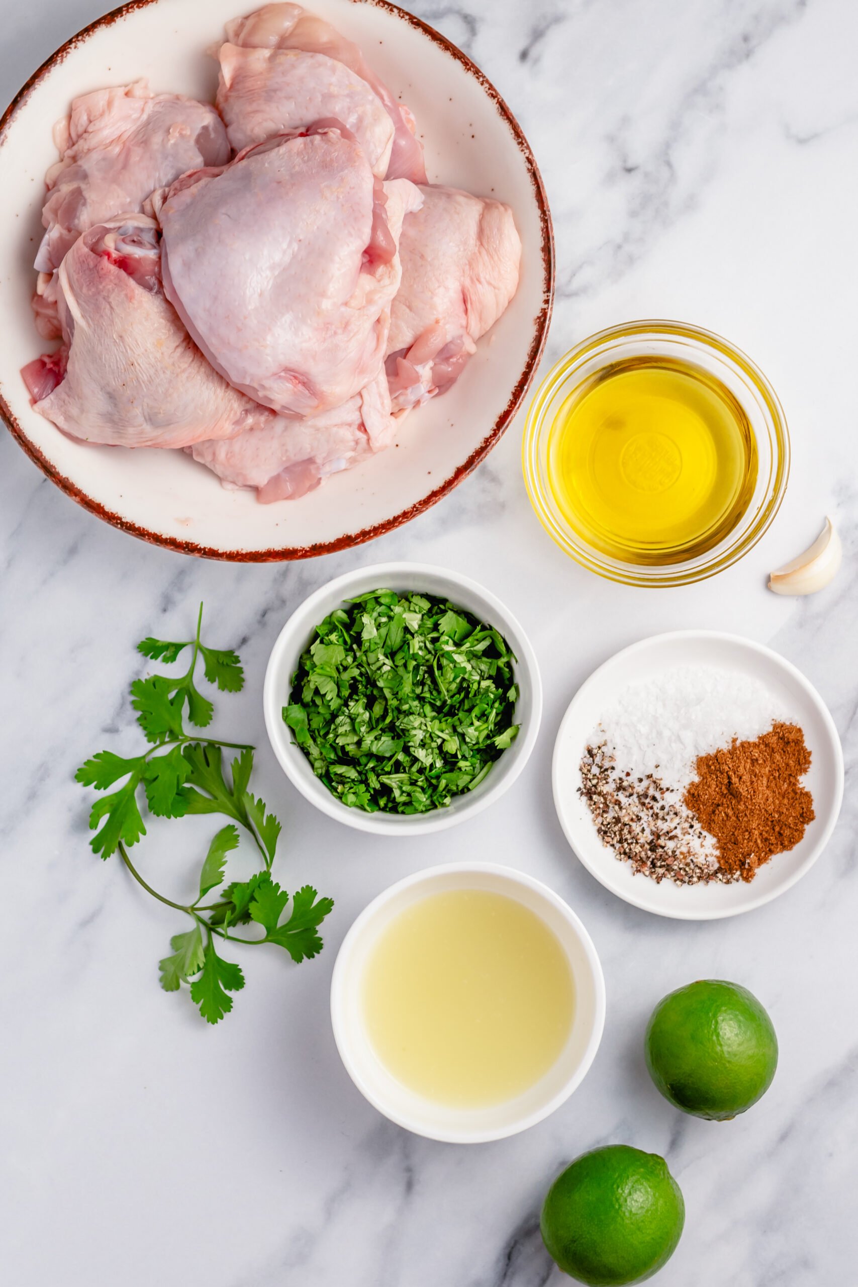 whole30 cilantro lime chicken thighs ingredients