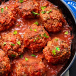 whole30 skillet meatballs