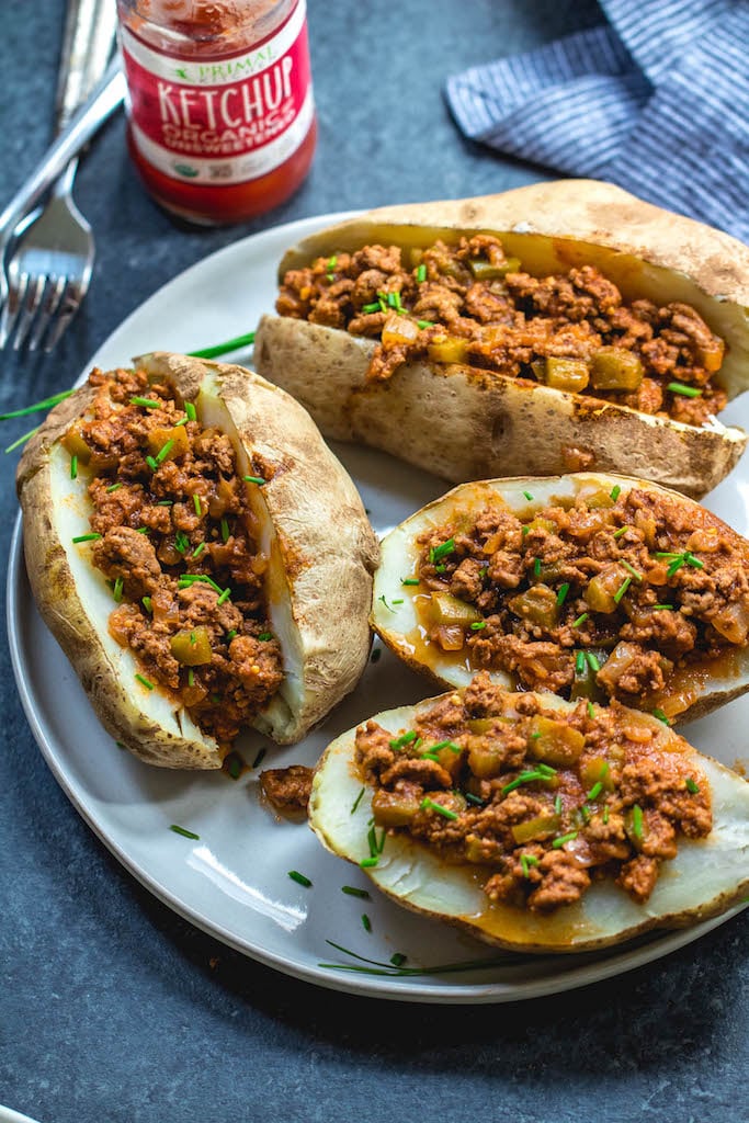 This Whole30 instant pot sloppy joes recipe is sure to be a new family favorite. Even though it's Paleo, and totally sugar free, it still has that familiar, classic flavor we all know and love. This Whole30 beef recipe is also budget friendly! Using the instant pot method allows for a fast cook time for a weeknight dinner, or gives you the ability to quickly whip up a large batch of everyone's favorite American staple without much hands on time! It's also a great freezer meal, so go ahead and double it! #healthyinstantpot #whole30recipes #whole30instantpot #instantpotsloppyjoes