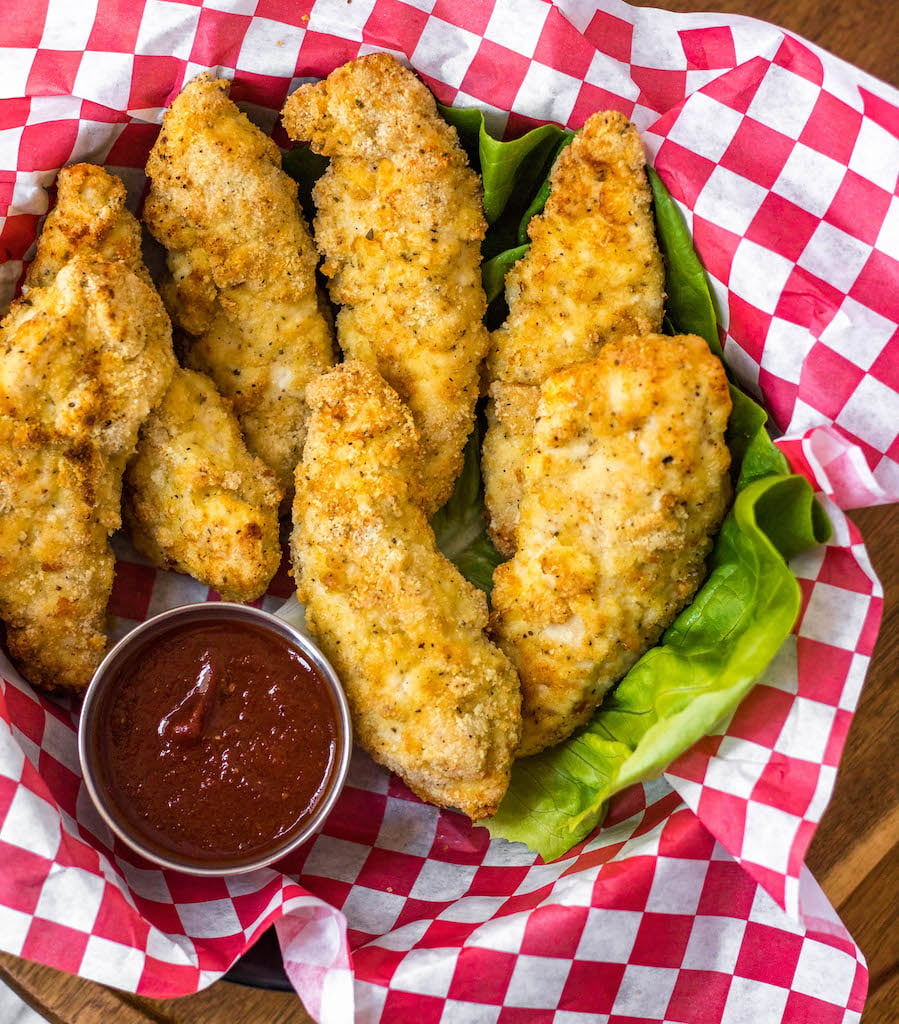 Air Fryer Crispy Chicken Wraps