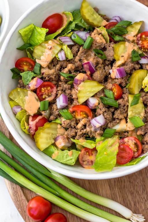 Meal Prep Taco Salad Lunch Bowls - Kristine's Kitchen