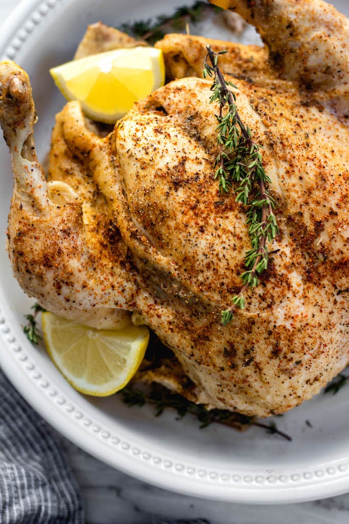 Simple Whole Roast Chicken (Whole30 & Paleo) - Project Meal Plan