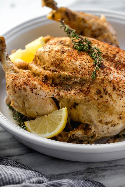 Oven Roasted Whole Chicken (AIP, Paleo, Keto, Whole30) - Allianna's Kitchen