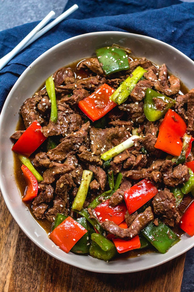 Instant Pot Pepper Beef: Whole30, Paleo, Keto, GF - Whole Kitchen Sink