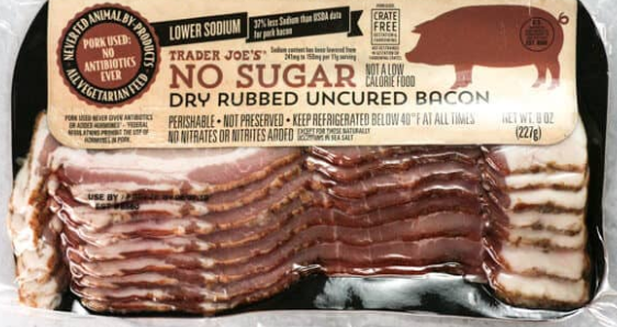 trader joe's whole30 compliant bacon