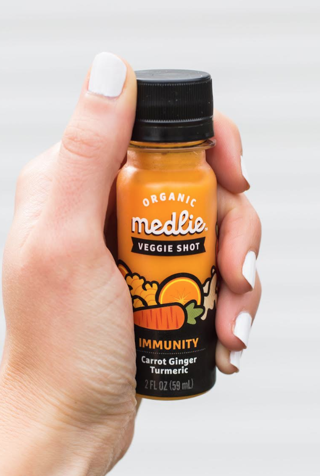 Medlie Veggie Drinks are drinkable, portable and convenient way to get in vegetables without any prep work, or any unnecessary junky ingredients. Medlie Veggie Drinks are Whole30 Approved, Paleo, Certified Organic, low carb, and made without added sugar, preservatives or stabilizers. Medlie has taken the freshest veggies, combined them into awesome flavors and bottled them up to make it easy for anyone and everyone to never skip their vegetables #whole30drinks #medlieveggies #whole30approved #paleodrinks #ketodrinks