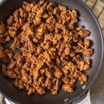 No need to search around for sugar free ground chorizo! Making your own Whole30, paleo and low carb chorizo using ground pork and some spices couldn't be more easy or quick! With only a few simple ingredients, this homemade chorizo is perfect for fast meals from dinner to breakfast, meal prep, and your budget! #homemadechorizo #sugarfreechorizo #DIYchorizo #groundchorizo #chorizorecipes #whole30chorizo #whole30porkrecipes #whole30chorizorecipes