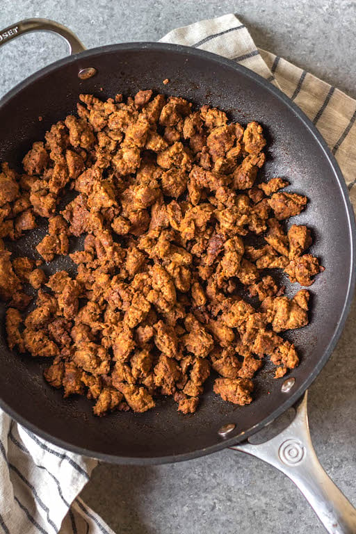 No need to search around for sugar free ground chorizo! Making your own Whole30, paleo and low carb chorizo using ground pork and some spices couldn't be more easy or quick! With only a few simple ingredients, this homemade chorizo is perfect for fast meals from dinner to breakfast, meal prep, and your budget! #homemadechorizo #sugarfreechorizo #DIYchorizo #groundchorizo #chorizorecipes #whole30chorizo #whole30porkrecipes #whole30chorizorecipes