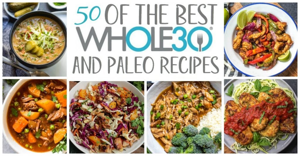 These paleo and Whole30 recipes are the best, highest rated and most commonly made healthy recipes here. They're also gluten-free and dairy-free recipes so they work for many different types of eaters and families! These ideas are also great for meal prep recipes, along with family friendly dinner recipes. They're sorted by cooking method to make it easy to find just what you're looking for! #whole30recipes #whole30 #bestwhole30recipes #paleorecipes #glutenfreerecipes