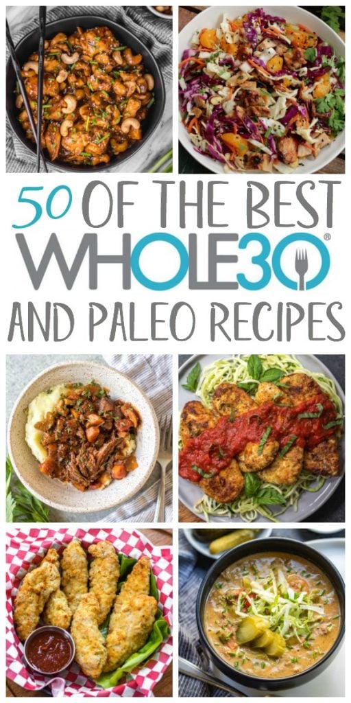 These paleo and Whole30 recipes are the best, highest rated and most commonly made healthy recipes here. They're also gluten-free and dairy-free recipes so they work for many different types of eaters and families! These ideas are also great for meal prep recipes, along with family friendly dinner recipes. They're sorted by cooking method to make it easy to find just what you're looking for! #whole30recipes #whole30 #bestwhole30recipes #paleorecipes #glutenfreerecipes