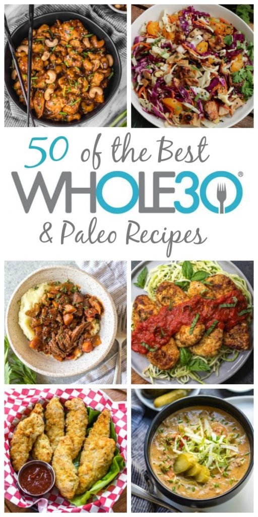 These paleo and Whole30 recipes are the best, highest rated and most commonly made healthy recipes here. They're also gluten-free and dairy-free recipes so they work for many different types of eaters and families! These ideas are also great for meal prep recipes, along with family friendly dinner recipes. They're sorted by cooking method to make it easy to find just what you're looking for! #whole30recipes #whole30 #bestwhole30recipes #paleorecipes #glutenfreerecipes