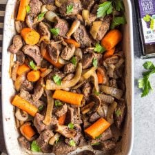 Oven Roasted Beef &amp; Vegetables: Whole30, Paleo, Gluten-Free-image
