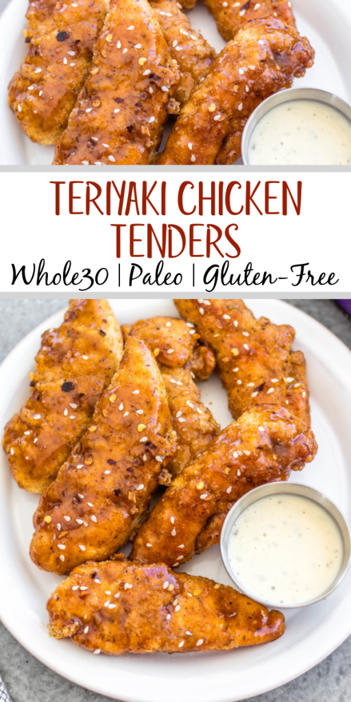 Teriyaki Chicken Tenders Whole30, Paleo, GlutenFree, Soy Free Whole