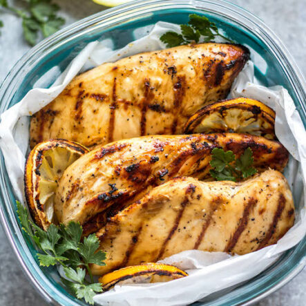 Grilled Lemon Pepper Chicken Breasts: Whole30, Paleo, Gluten-Free