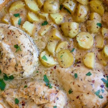 Dijon Chicken & Potato Skillet: Whole30, Paleo, Gluten-Free