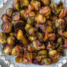Maple Bacon Brussels Sprouts (Gluten-Free, Paleo, Easy!)