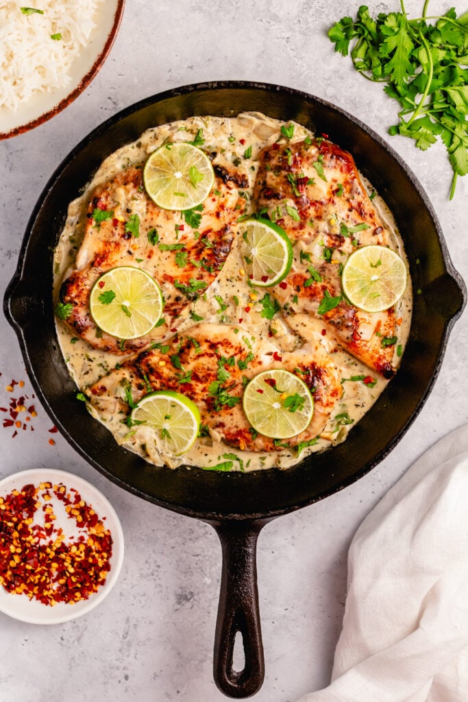 Coconut Lime Chicken Skillet