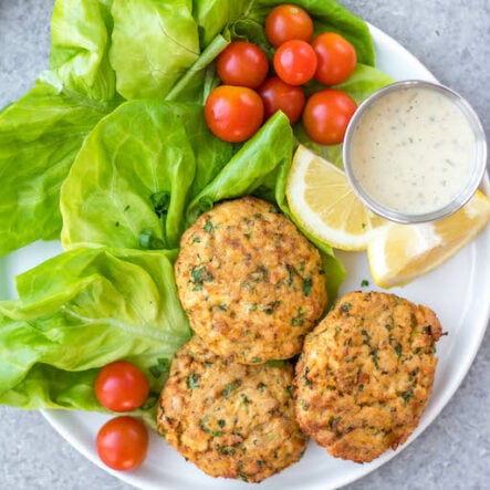 Whole30 Air Fryer Salmon Patties: Paleo, Low Carb, Gluten-Free