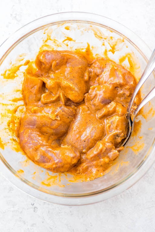 how to make buffalo chicken thighs marinade