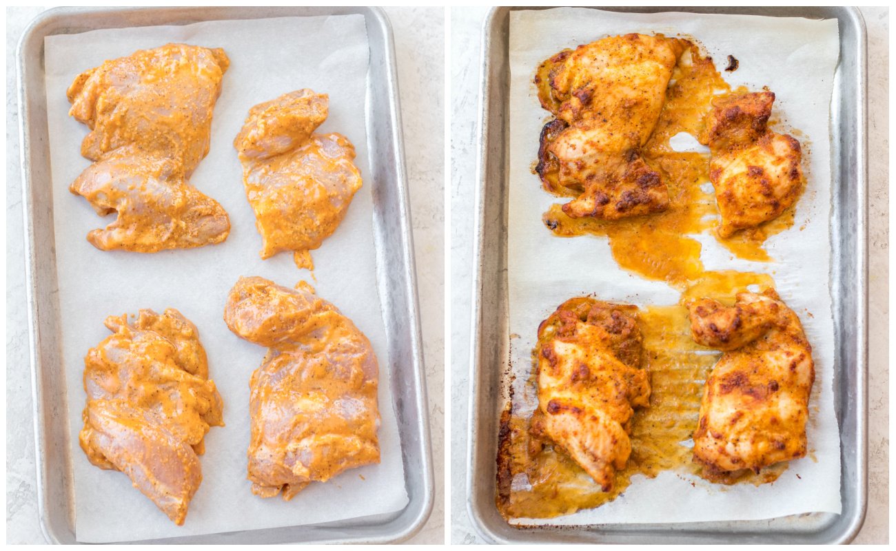 how to bake buffalo chicken thighs