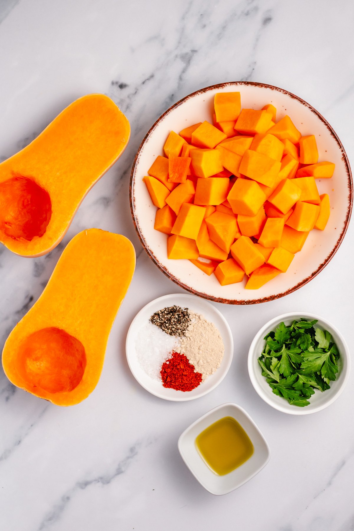 air-fryer-butternut-squash-ingredients