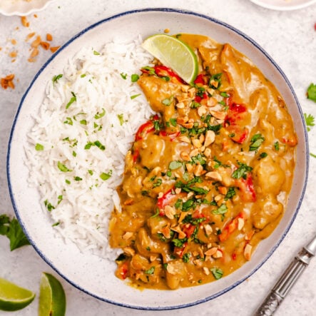 Peanut Butter Chicken Skillet