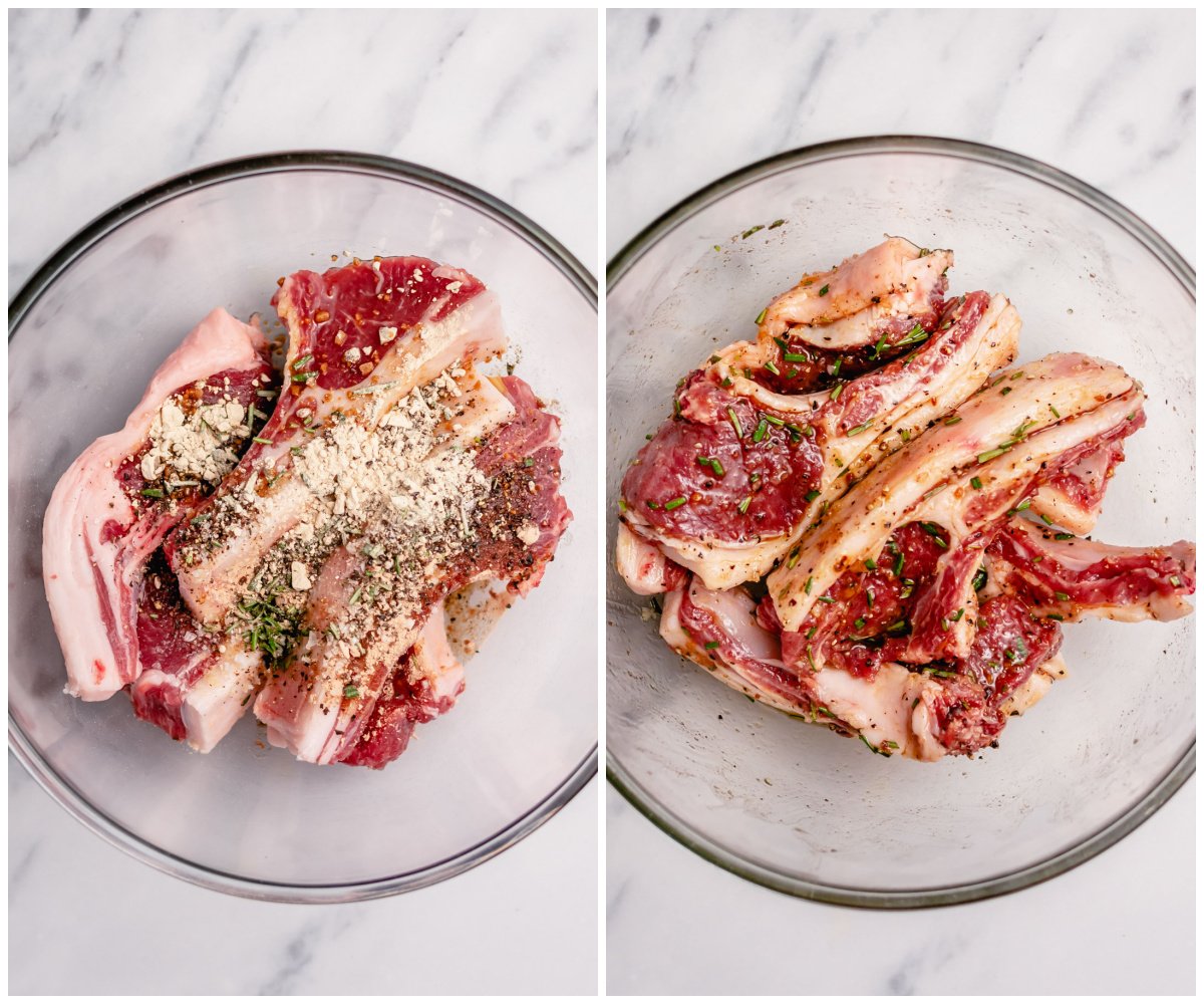 air-fryer-lamb-chops-process