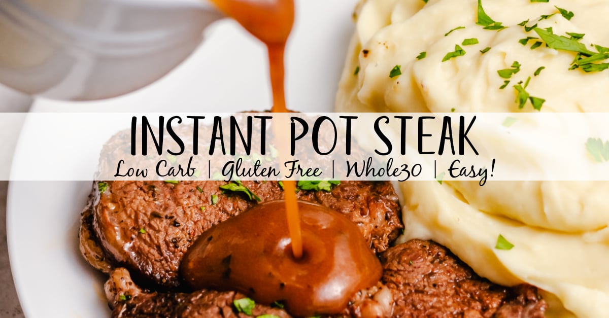 Instant Pot Sirloin Steak Strips - It's very easy to make and healthy too!