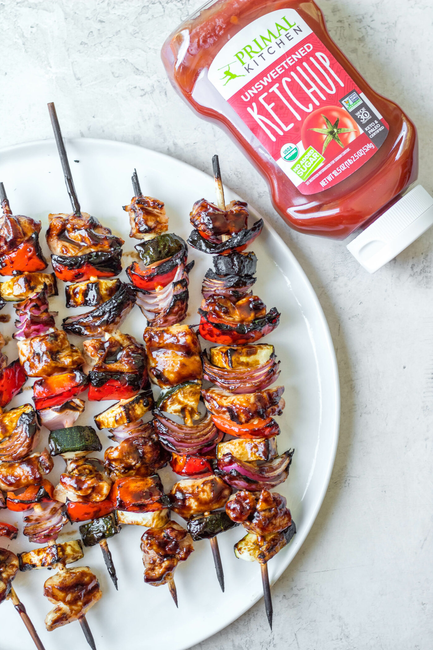 Honey Balsamic Grilled Chicken Kabobs Whole Kitchen Sink