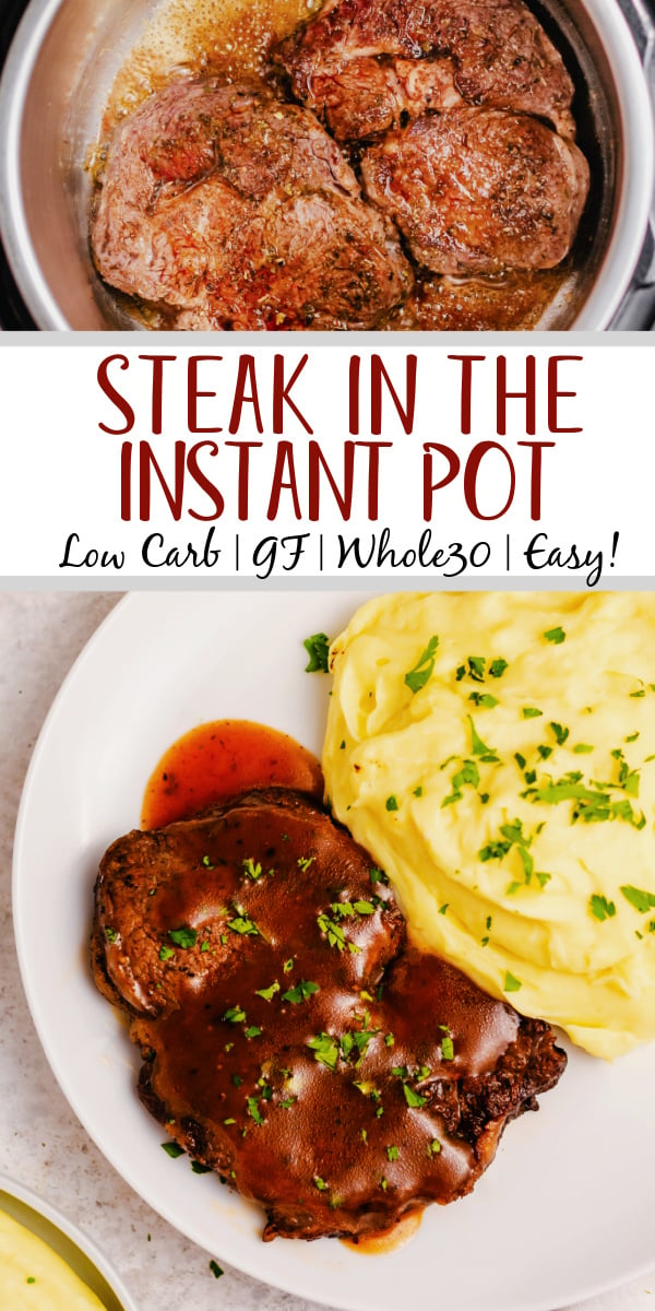 Instant Pot Ribeye Steak - The Recipe Pot