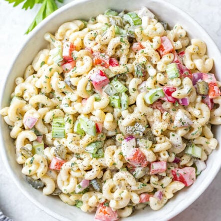 Easy Macaroni Pasta Salad Recipe