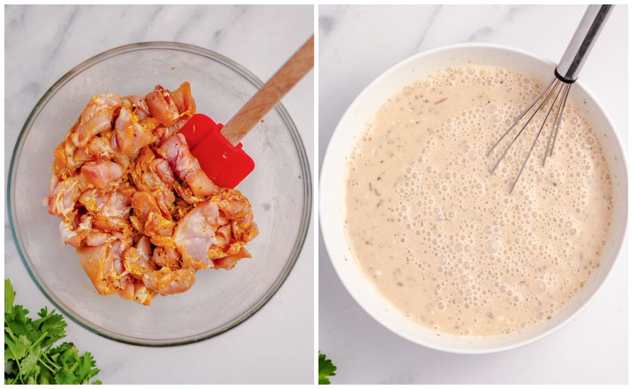 peanut-butter-chicken-skillet-process