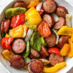 air-fryer-sausage-and-peppers