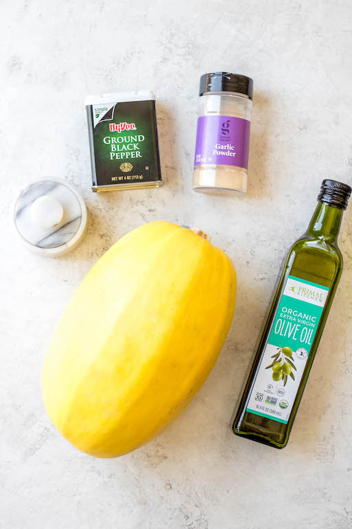 air fryer spaghetti squash ingredients