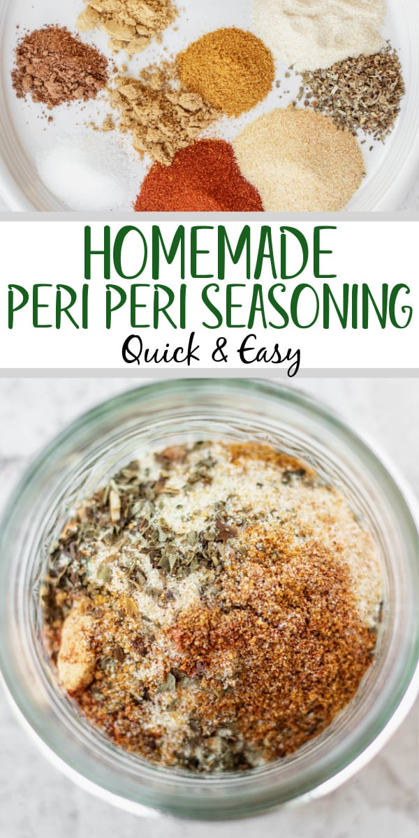 Skraldespand kan ikke se uddannelse Peri Peri Seasoning: Homemade & Sugar Free - Whole Kitchen Sink