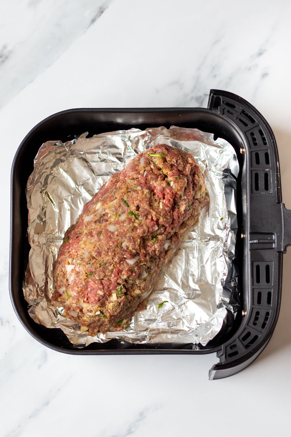 air-fryer-meatloaf-process