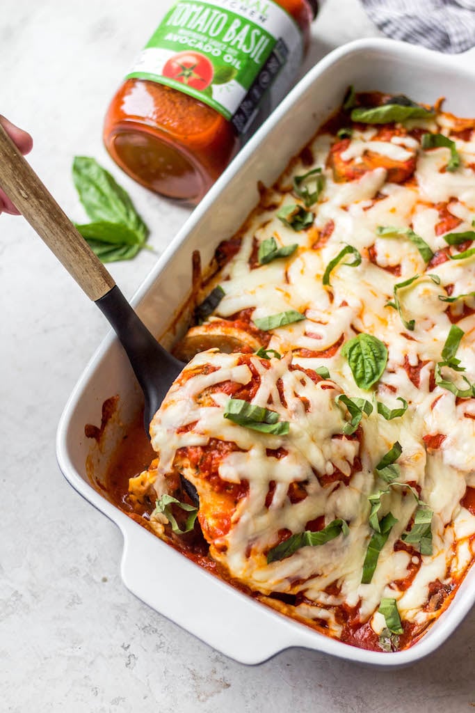 Chicken-Mozzarella-Bake