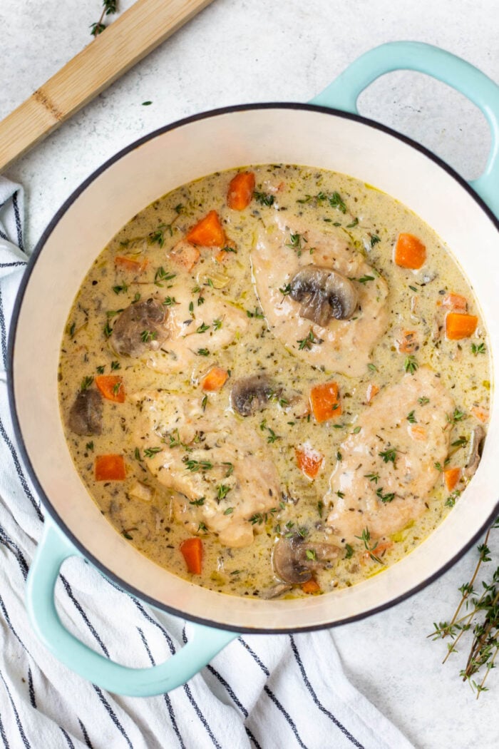 Dutch Oven Chicken Breast - Whole Kitchen Sink