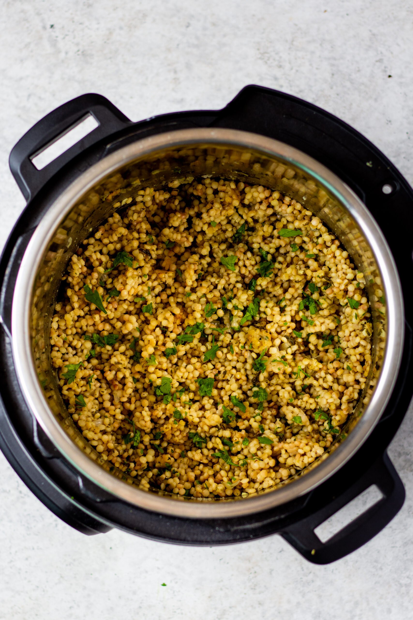 instant-pot-couscous-process